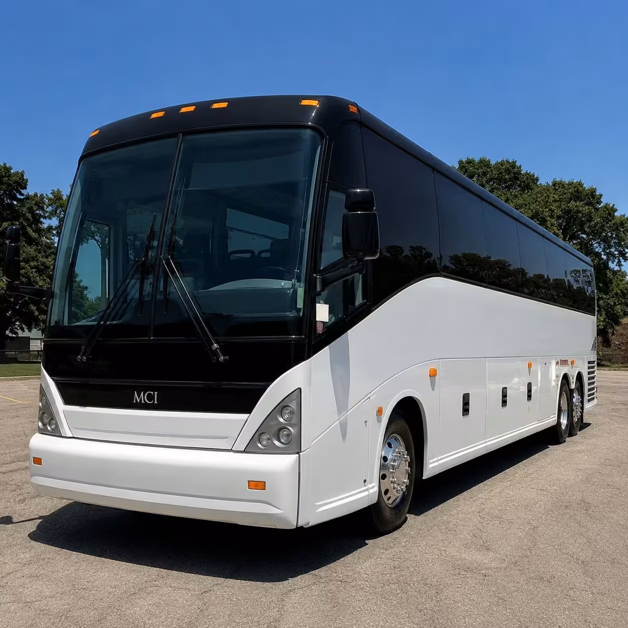 40 56 passenger charter bus