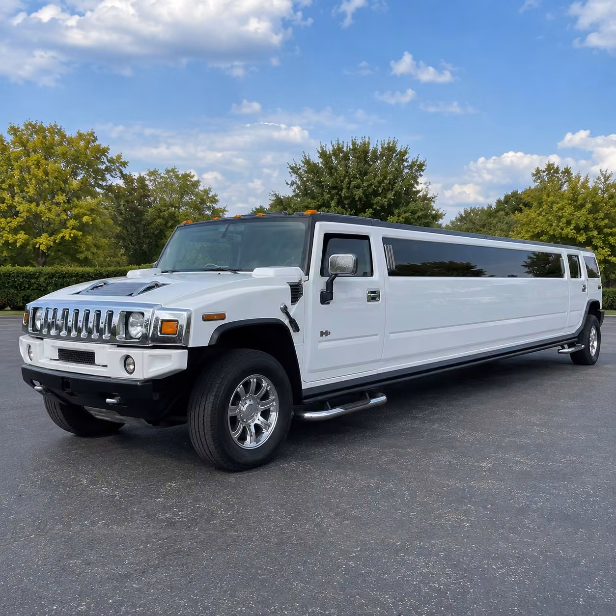 hummer limo exterior