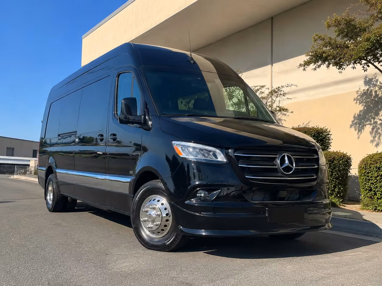 sprinter van rental with driver